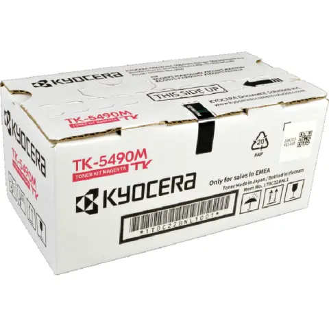 Toner Kyocera TK-5490M Magenta do drukarek (Oryginalny) [2.4k]